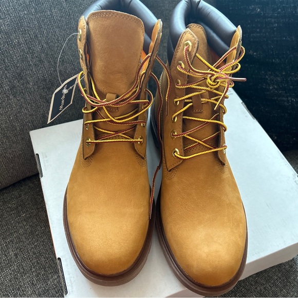 New without Box Men’s Timberland Wheat Nubuck Boots Size:10 - Picture 4 of 5